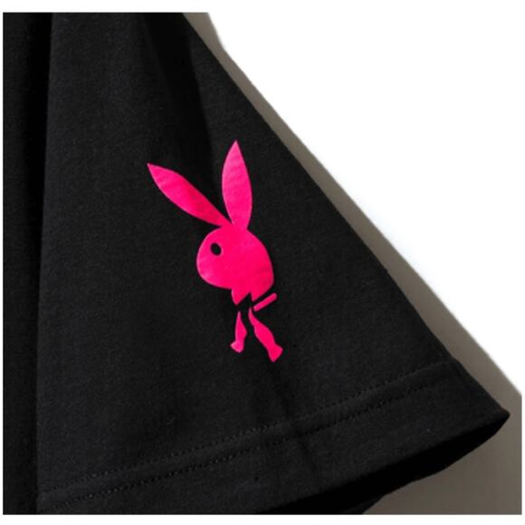 ASSC X Playboy Black‎ Tee [ ASST312 ] Medium - Picture 2 of 6